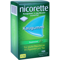 NICORETTE Kaugummi 4 mg freshmint