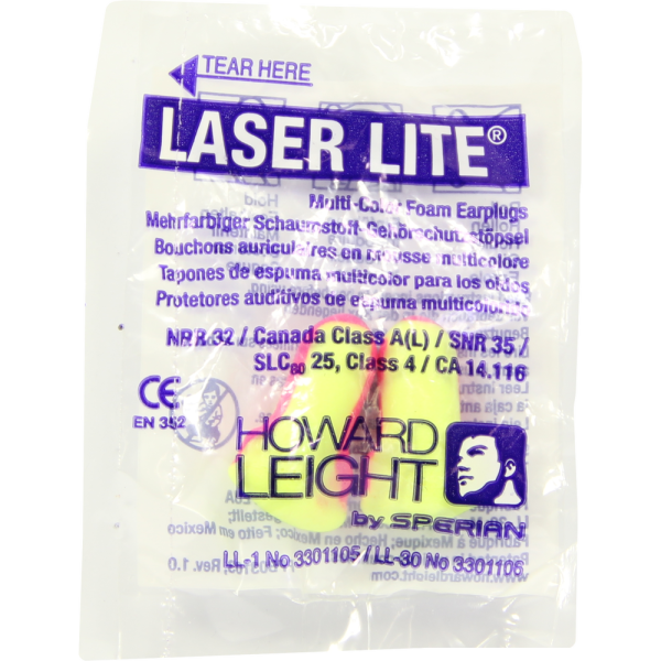 HOWARD Leight Laser Lite Gehörschutzstöpsel