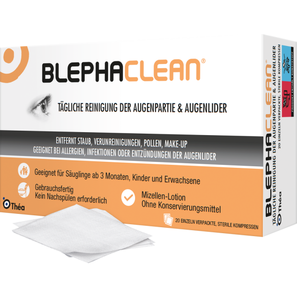 BLEPHACLEAN Kompressen sterile