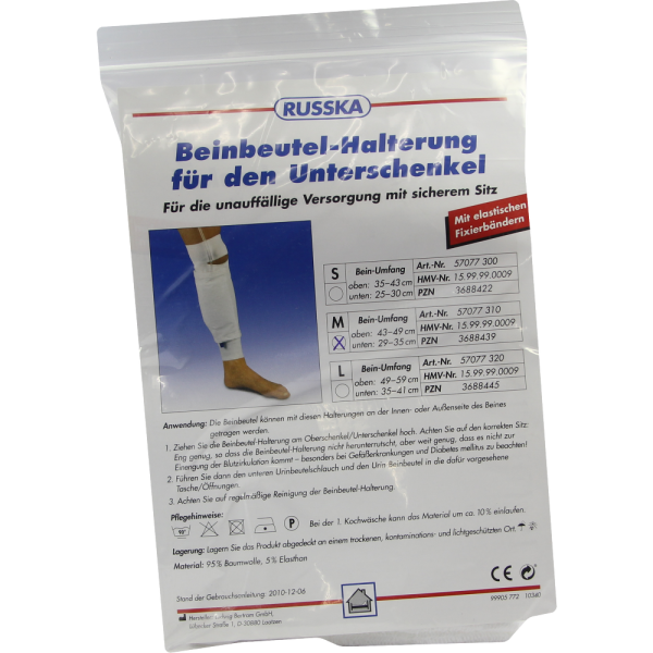 BEINBEUTEL HALTERUNG Unterschenkel mittel