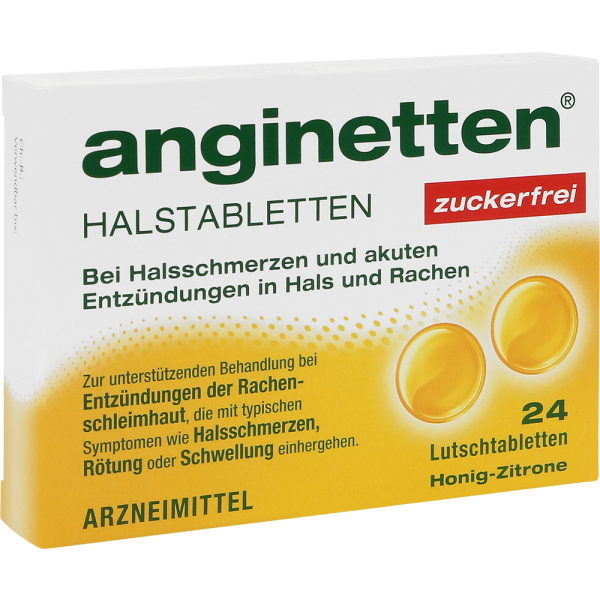 ANGINETTEN Halstabletten zuckerfrei