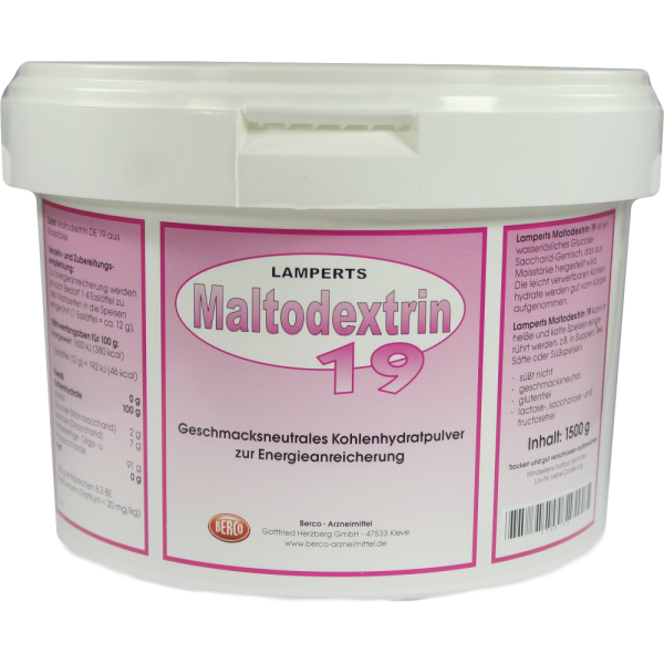 MALTODEXTRIN 19 Lamperts Pulver