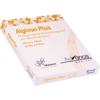 ALGIVON Plus Honigalginat Wundauflage 10x10 cm