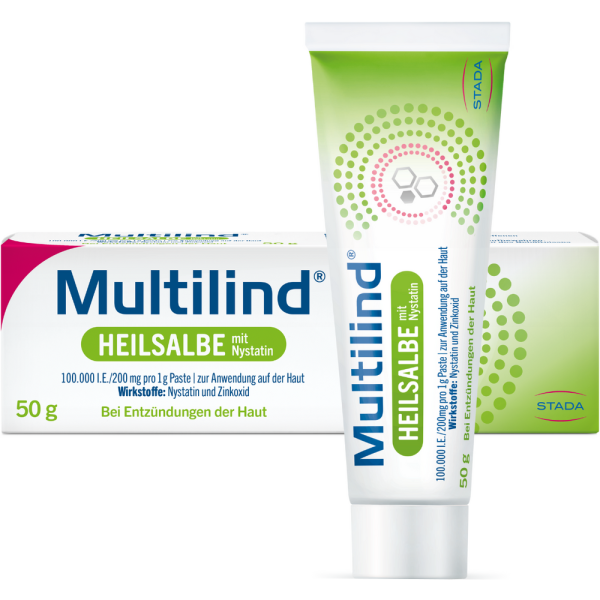 MULTILIND Heilsalbe m.Nystatin u.Zinkoxid