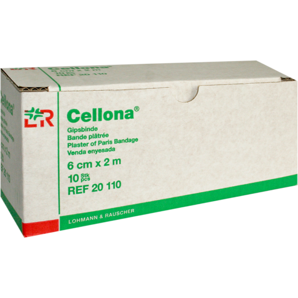 CELLONA Gipsbinden 6 cmx2 m