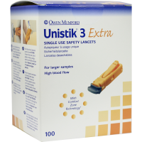 UNISTIK 3 Extra Eindr.Tiefe 2,0 mm Stechhilfe