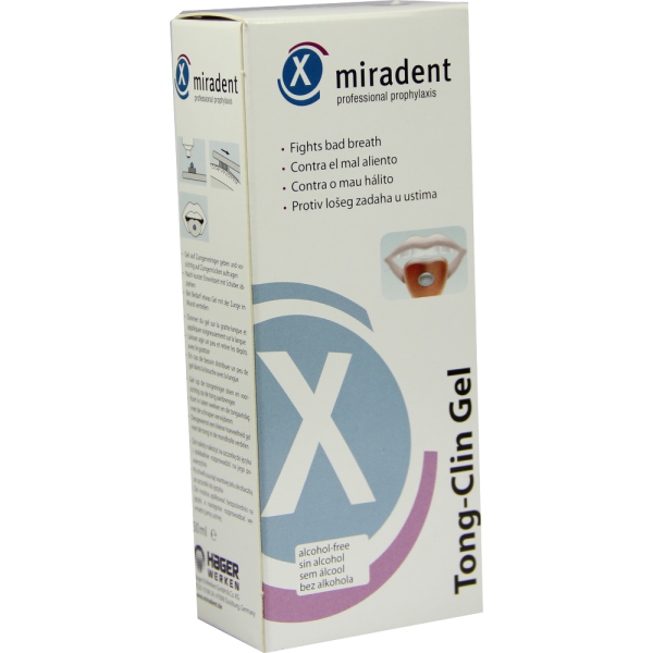 MIRADENT Zungenreinigungsgel Tong-Clin Gel