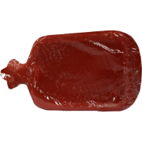 WÄRMFLASCHE Gummi 2 l Doppellamelle