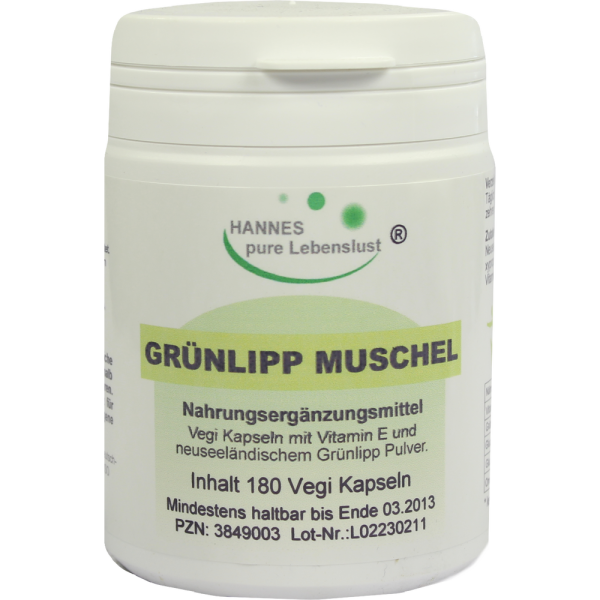 GRÜNLIPPMUSCHELEXTRAKT Vegi Kapseln