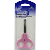 BABYSCHERE 9 cm gebogen rosa