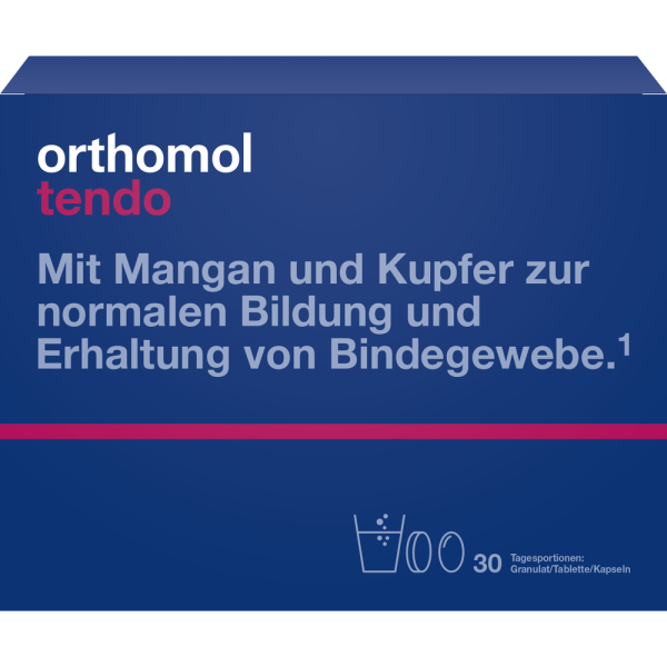 ORTHOMOL Tendo Granulat/Kaps./Tabl.Kombipack.