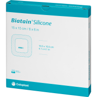 BIATAIN Silicone Schaumverband 15x15 cm