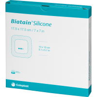 BIATAIN Silicone Schaumverband 17,5x17,5 cm