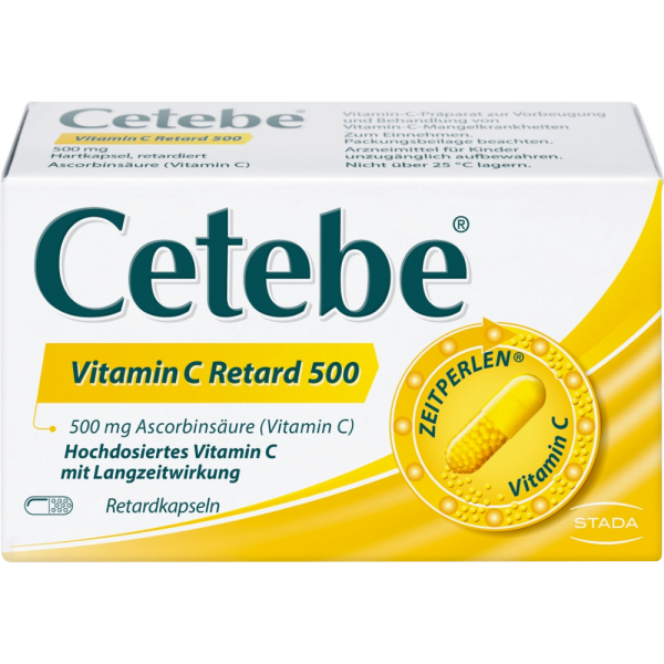 CETEBE Vitamin C Retardkapseln 500 mg