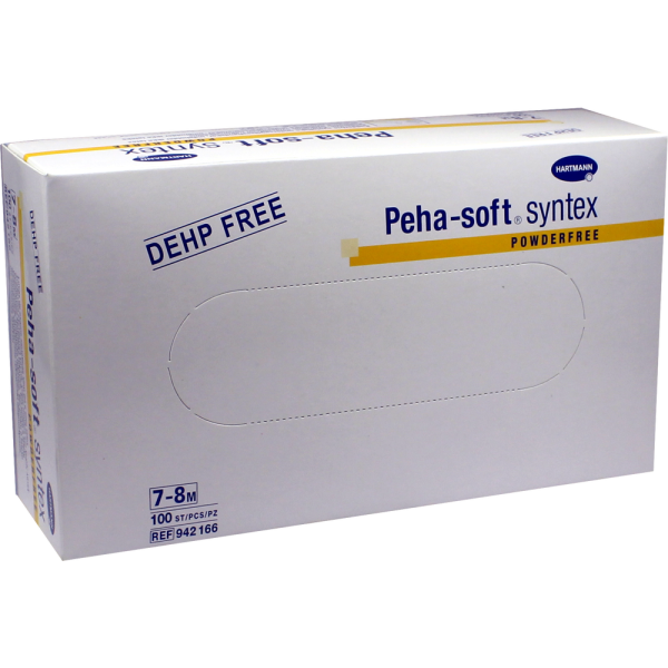 PEHA-SOFT Syntex Unters.Handsch.unste.pud.frei M