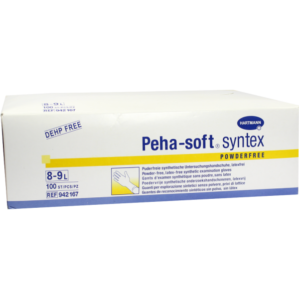 PEHA-SOFT Syntex Unters.Handsch.unste.pud.frei L