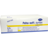 PEHA-SOFT Syntex Unters.Handsch.unste.pud.frei L