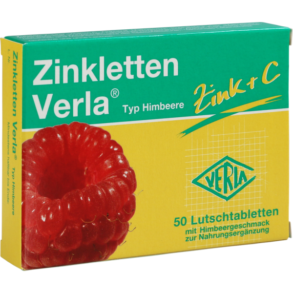ZINKLETTEN Verla Himbeere Lutschtabletten