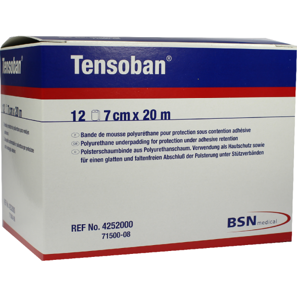 TENSOBAN Polsterschaumbinde 7,5 cmx20 m