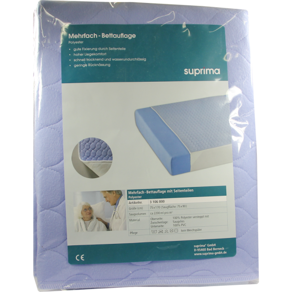 SUPRIMA Mehrfach Bettaufl.verst.m.Seitenteilen