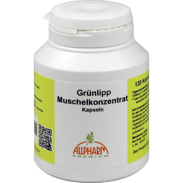 GRÜNLIPPMUSCHEL KONZENTRAT 500 mg Kapseln