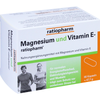 MAGNESIUM UND VITAMIN E-ratiopharm Kapseln