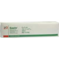 GAZIN Mullkomp.5x5 cm unsteril 16fach Op