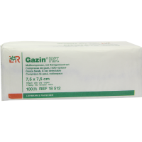 GAZIN Mullkomp.7,5x7,5 cm unsteril 16fach RK