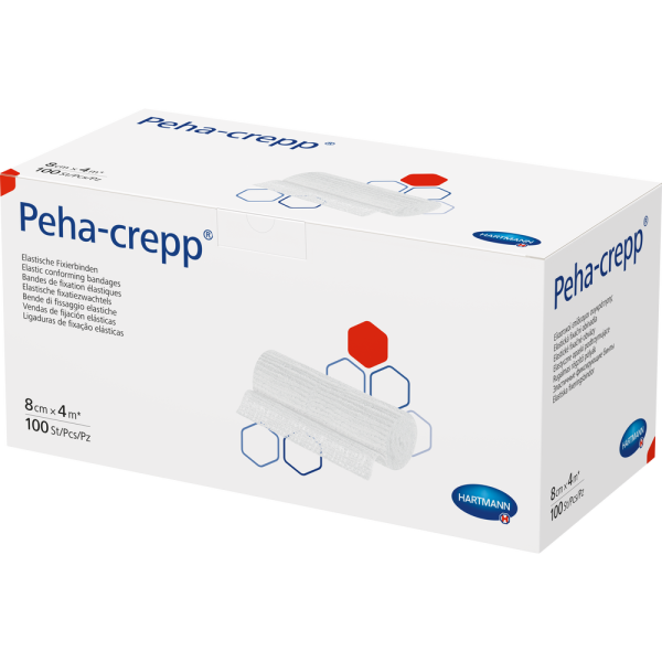 PEHA CREPP Fixierbinde 8 cmx4 m comp.verp.