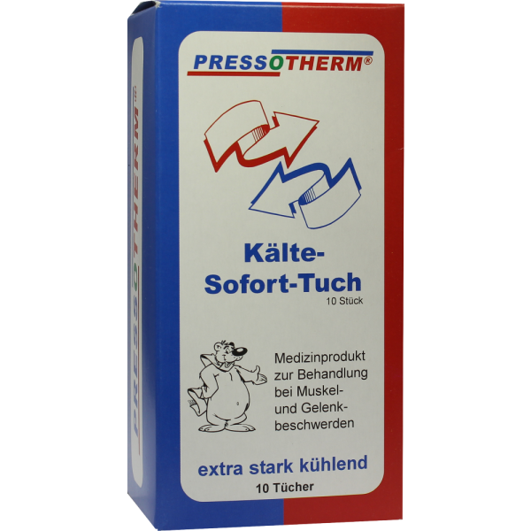 PRESSOTHERM Kälte Sofort Tuch