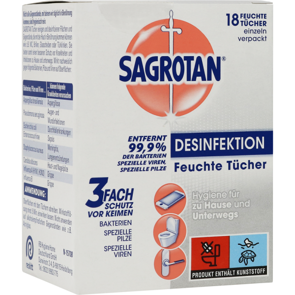 SAGROTAN Desinfektionstücher