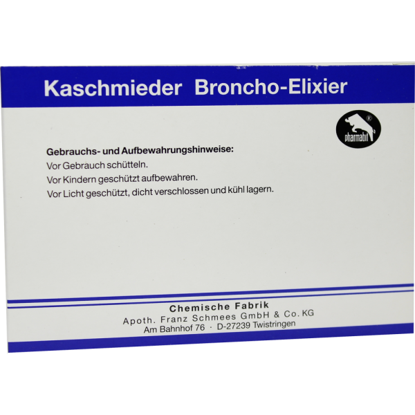 KASCHMIEDER Broncho Elixier vet.