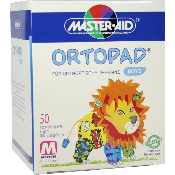 ORTOPAD for boys medium Augenokklusionspflaster