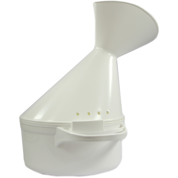 INHALATOR Kunststoff weiß