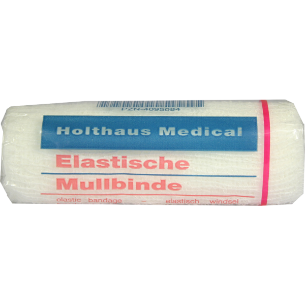MULLBINDEN elastisch 10 cmx4 m