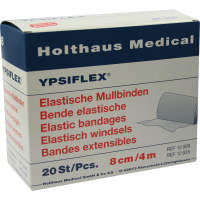 MULLBINDEN elastisch 8 cmx4 m