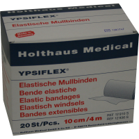 MULLBINDEN elastisch 10 cmx4 m