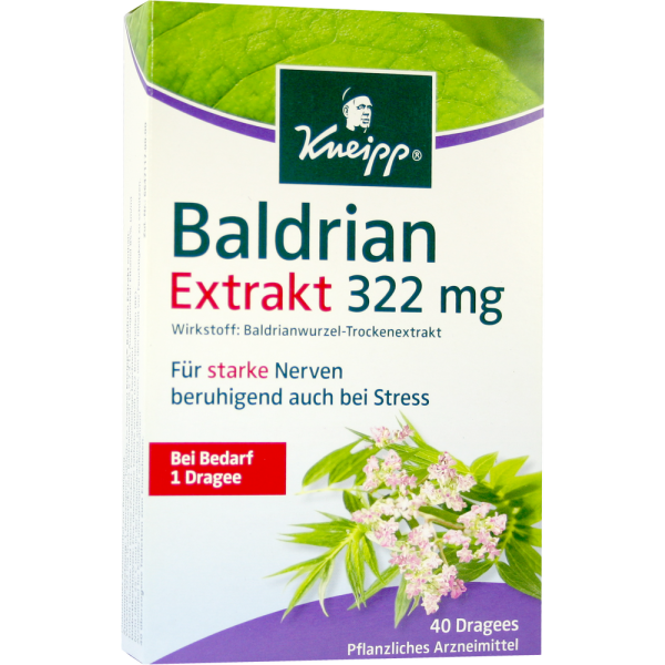KNEIPP Baldrian Extrakt extra stark überz.Tabl.