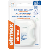 ELMEX Zahnseide gewachst mit Aminfluorid