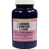 L-ARGININ/L-ORNITHIN/L-Lysin 4:3:4 GPH Kapseln