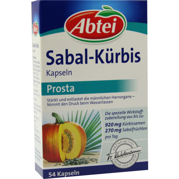 ABTEI Sabal Kürbis Kapseln