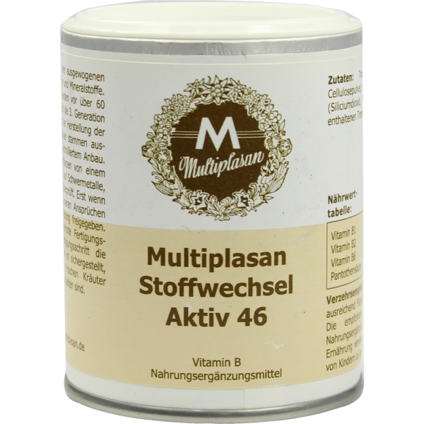MULTIPLASAN Stoffwechsel Aktiv 46 Tabletten