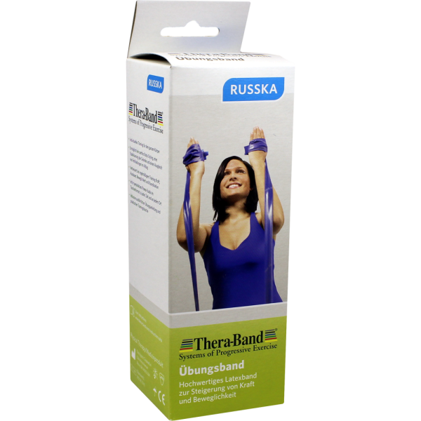 THERA-BAND Travel 2,5 m extra stark blau