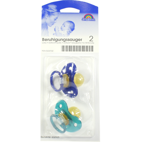 BERUHIGUNGSSAUGER Kieferor.Lat.6-18 M.blau/petrol