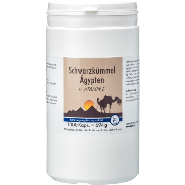 SCHWARZKÜMMEL ÄGYPTEN+E Kapseln