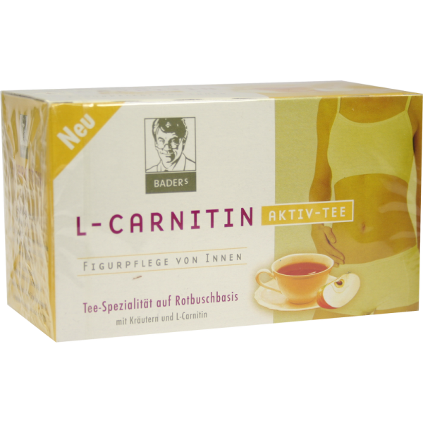 BADERS Aktiv Tee L-Carnitin Filterbeutel