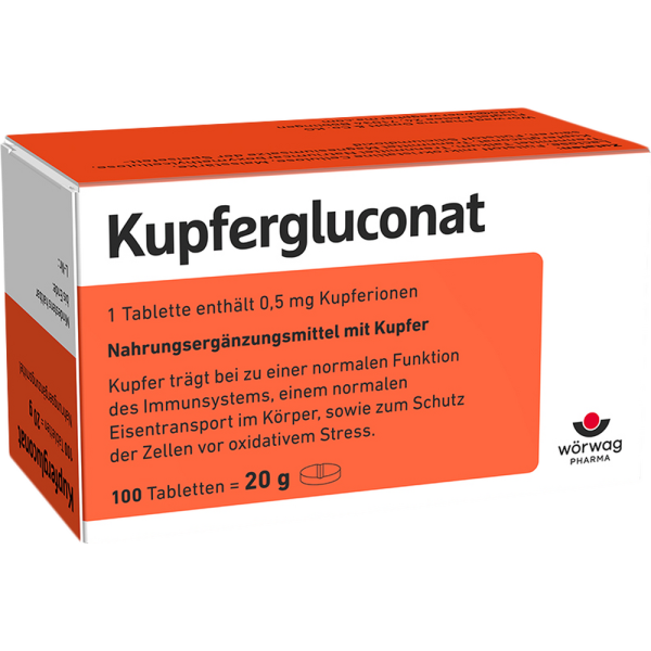 KUPFERGLUCONAT Tabletten