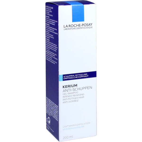 ROCHE-POSAY Kerium fettige Haut Gelshampoo