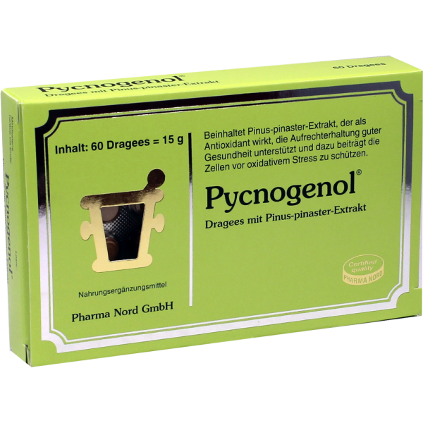 PYCNOGENOL KIEFERNRINDENEXTRAKT Pharma Nord Drag.