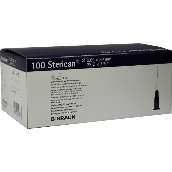 STERICAN Kanülen 23 Gx3 1/5 0,6x80 mm